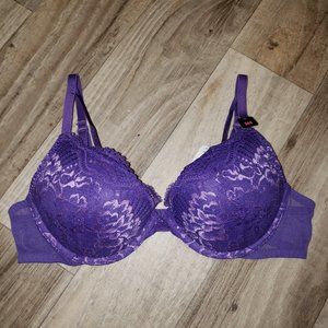 🔥3 for $38🔥 La Senza Purple Lace Bra